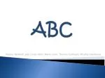 ABC - slide 1