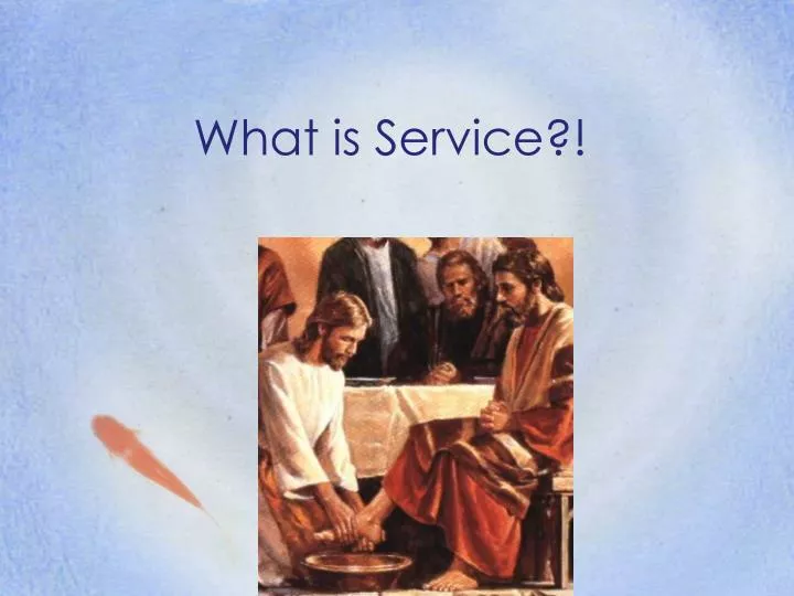 what is service