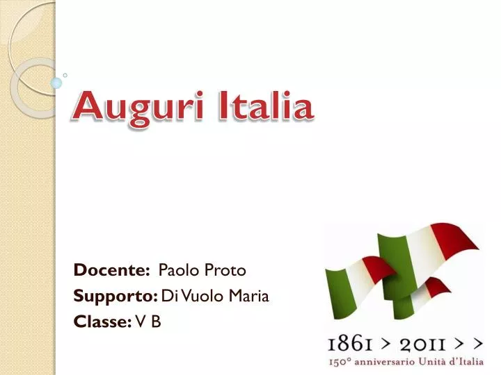 auguri italia