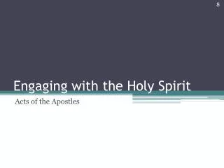 Engaging with the Holy Spirit