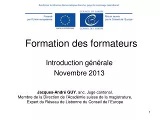 formation des formateurs