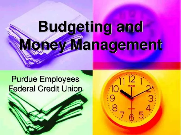 budgeting and money management