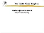 The North Texas Skeptics - slide 1
