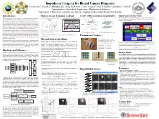 Impedance Imaging for Breast Cancer Diagnosis
