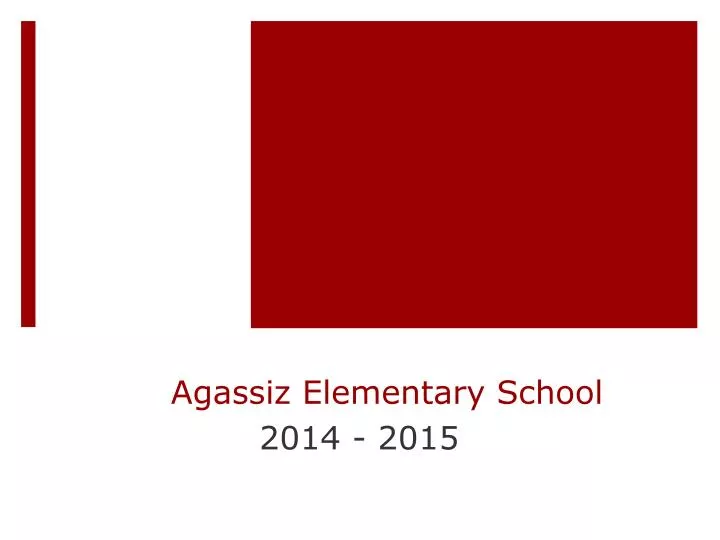 agassiz elementary school