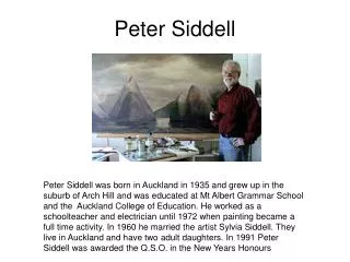 Peter Siddell