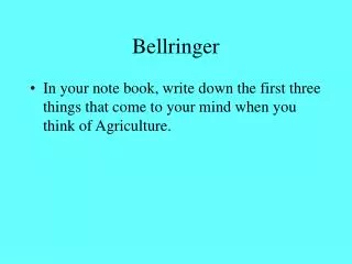 Bellringer