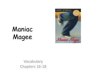 Vocabulary Chapters 16-18