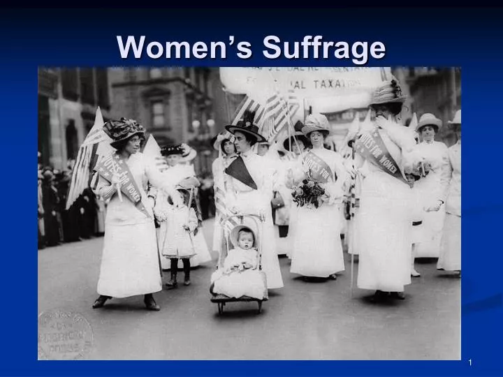 women s suffrage