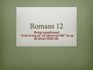Romans 12