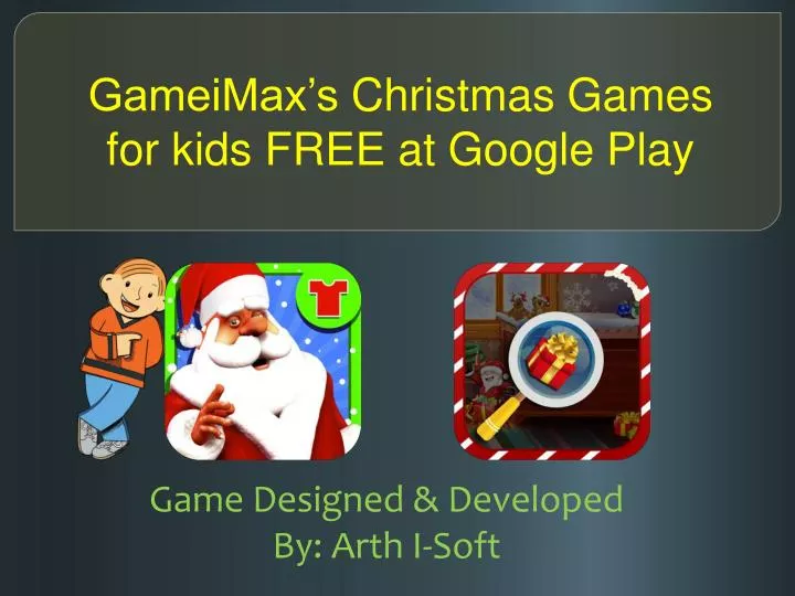 gameimax s christmas games for kids free at google play