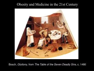 Obesity and Medicine in the 21st Century