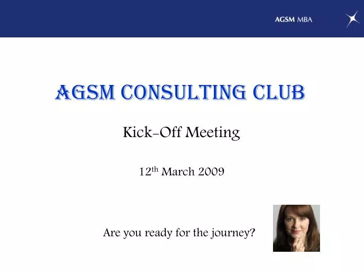 agsm consulting club