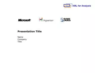 presentation title
