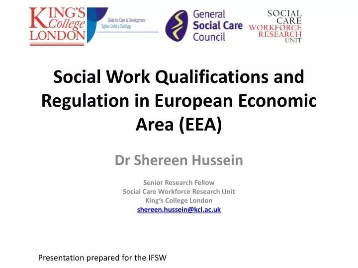 social work qualifications and regulation in european economic area eea