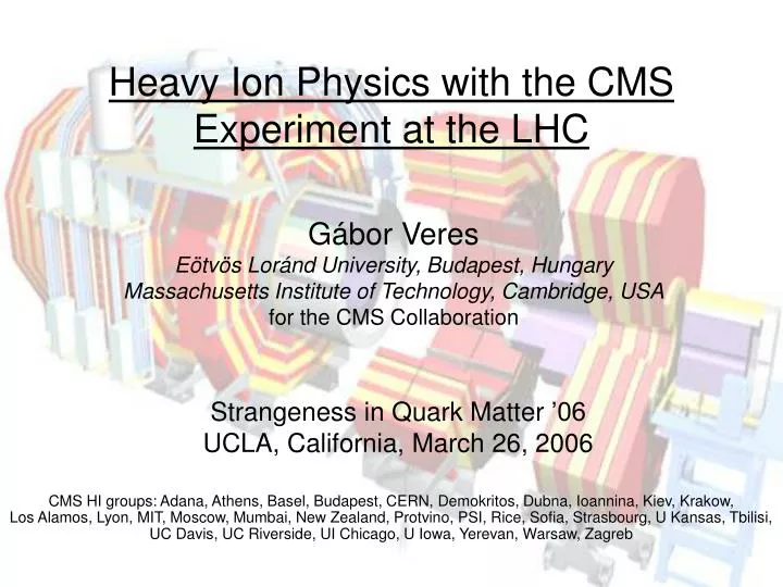heavy ion physics with the cms experiment at the lhc