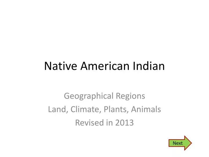 native american indian