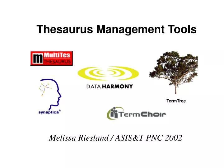 thesaurus management tools