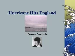 Hurricane Hits England