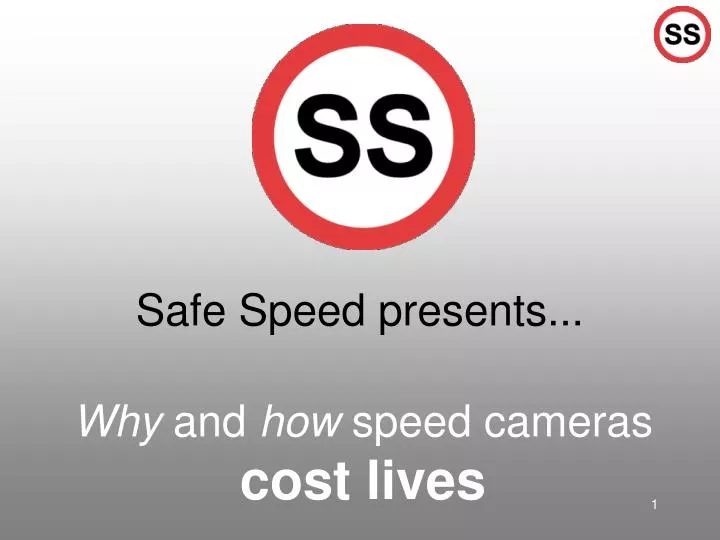 safe speed presents