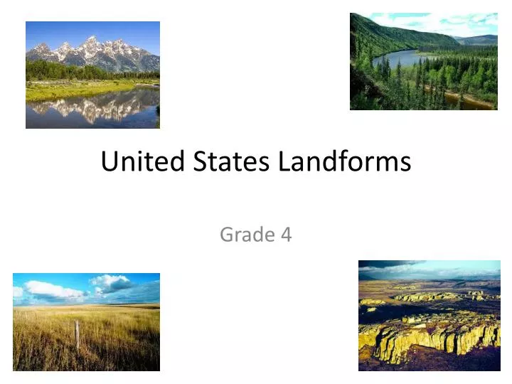 united states landforms
