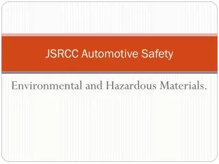 JSRCC Automotive Safety