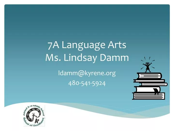 7a language arts ms lindsay damm