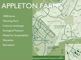 APPLETON FARMS