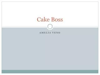cake boss