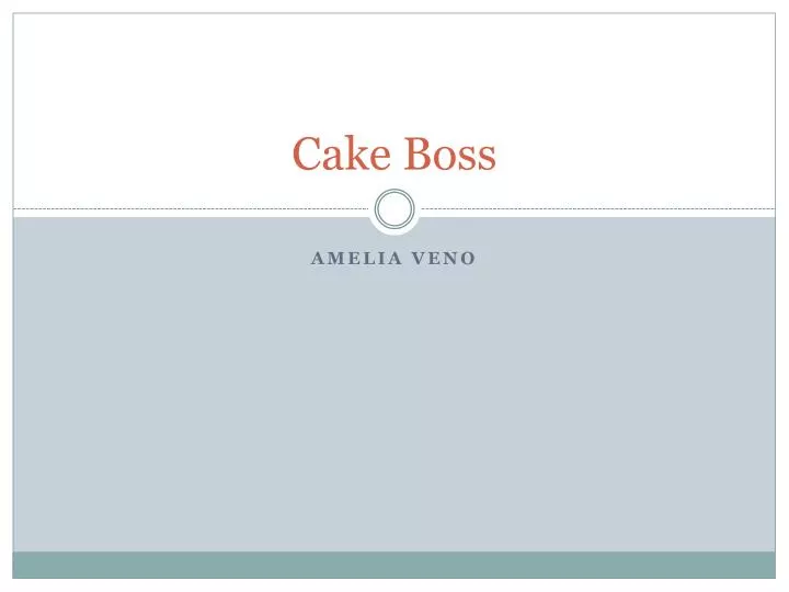 cake boss