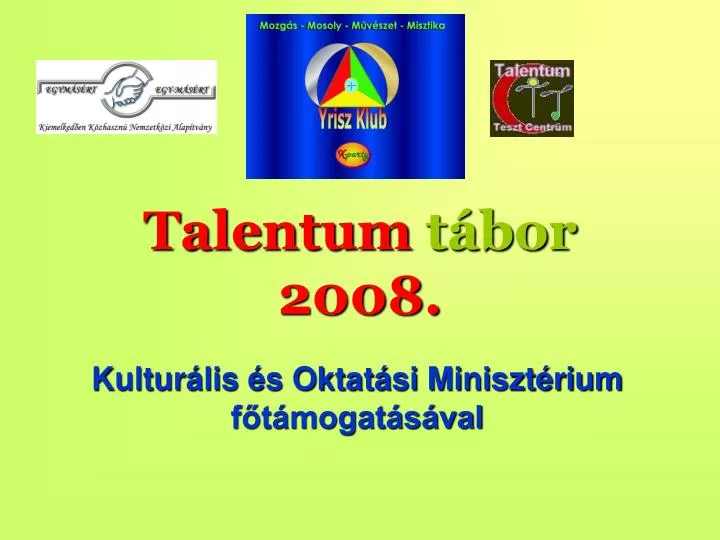 talentum t bor 2008