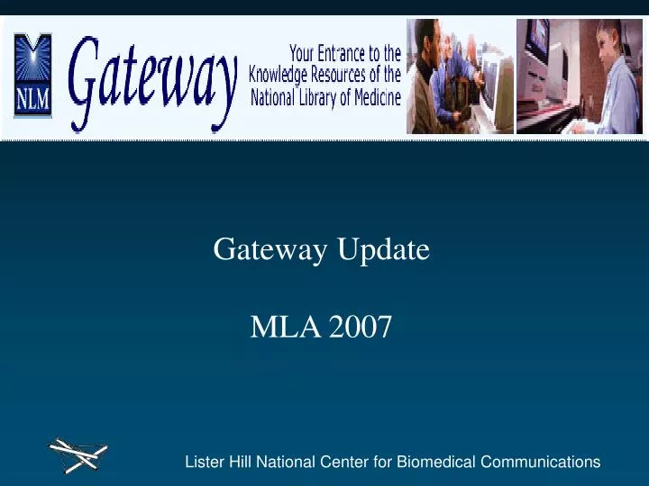 gateway update mla 2007