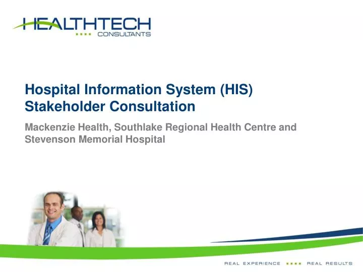 hospital information system his stakeholder consultation