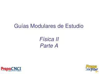 gu as modulares de estudio f sica ii parte a