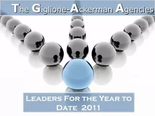 T he G iglione - A ckerman A gencies