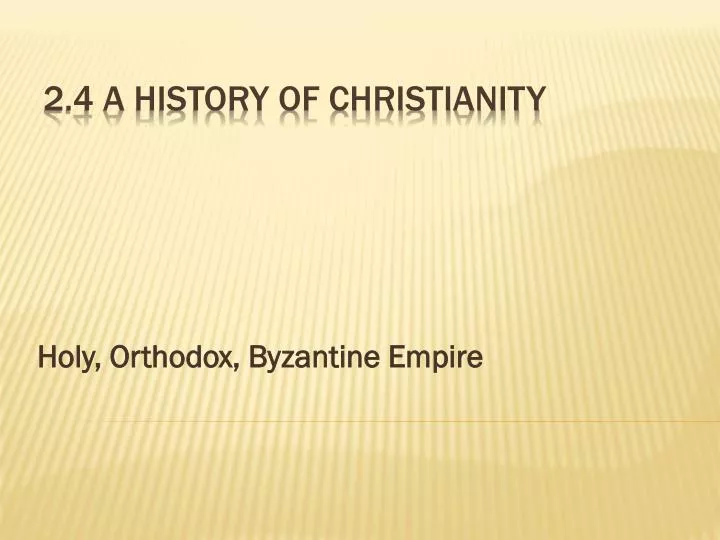 holy orthodox byzantine empire