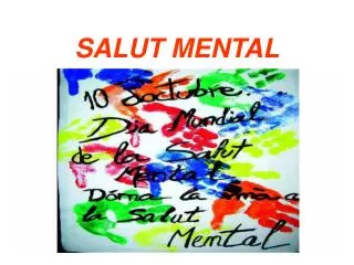 salut mental