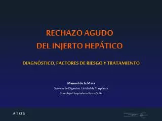 rechazo agudo del injerto hep tico