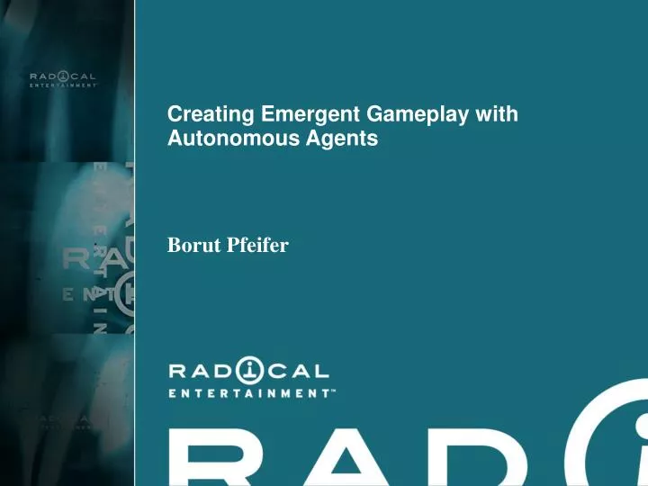creating emergent gameplay with autonomous agents