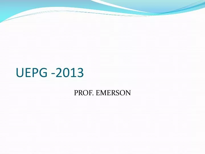 uepg 2013