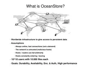 What is OceanStore?