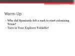Warm-Up - slide 1