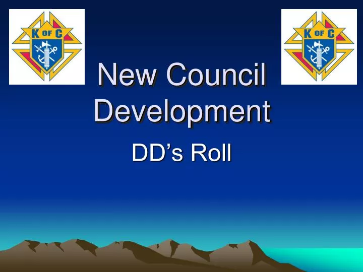 new council development