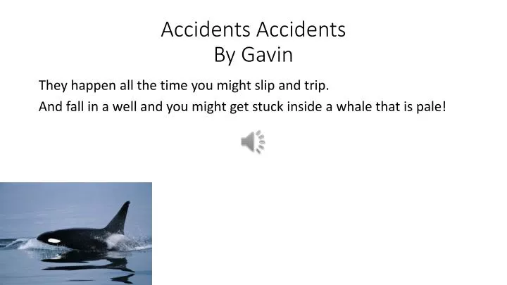 accidents accidents by gavin