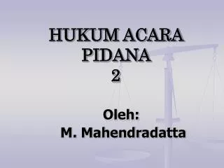 hukum acara pidana 2