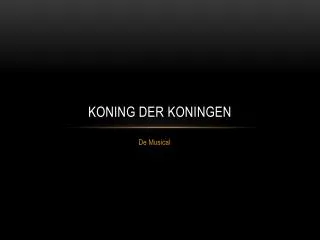 koning der koningen