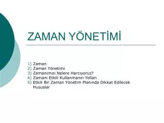 zaman y net m