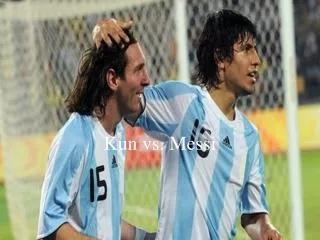 kun vs messi