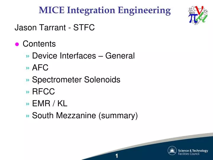 mice integration engineering