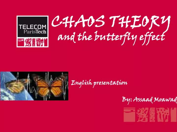 chaos theory and the butterfly effect